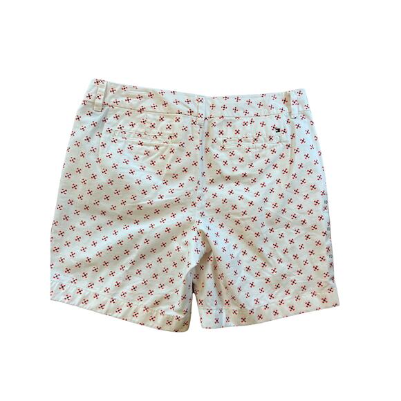 Tommy Hilfiger orange star patterned chino shorts - Picture 2 of 6